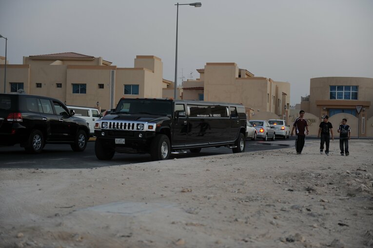 カタールの街中（2009年）　©Naoya Sanuki