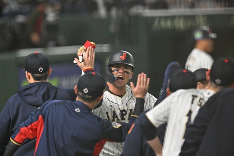 3月10日のWBC韓国戦　©Naoya Sanuki