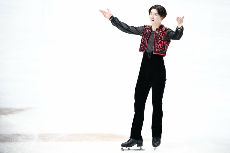 中田璃士、全日本選手権ショートの演技　©︎Asami Enomoto