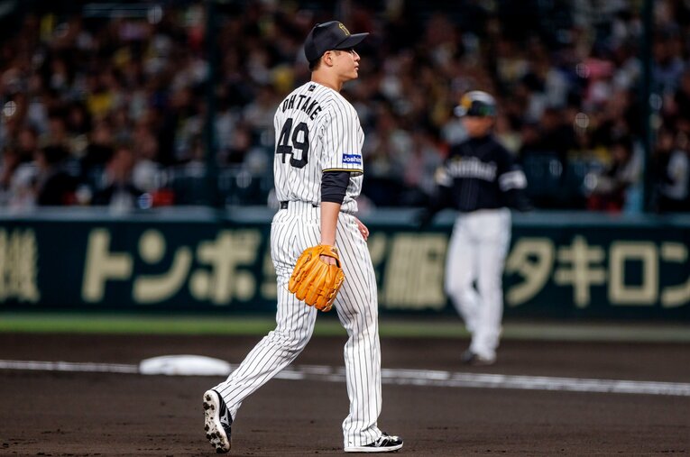 大竹は古巣ソフトバンクとの日本シリーズで先発した　©Kiichi Matsumoto