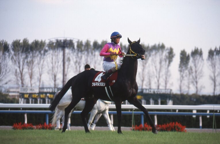 ツルマルツヨシ（1999年京都大賞典）　©Keiji Ishikawa