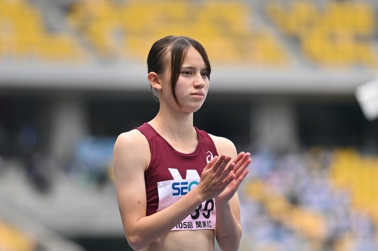 ルーキーながら初の関カレで好走したガードナ　©Takashi Shimizu