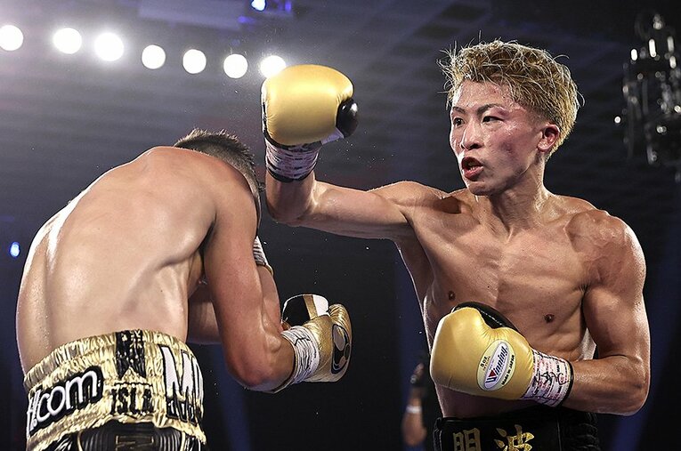 マロニー戦で圧巻のラスベガス・デビューを果たした井上尚弥　©Getty Images