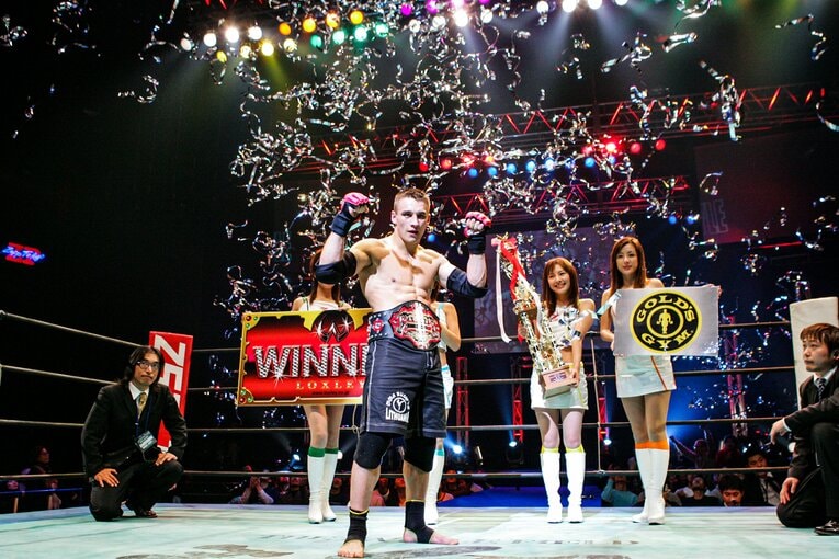 ZSTのトーナメントで優勝を果たしたレミギウス。K-1などでも活躍したが、2016年、母国リトアニアで凶弾に倒れた　©Susumu Nagao