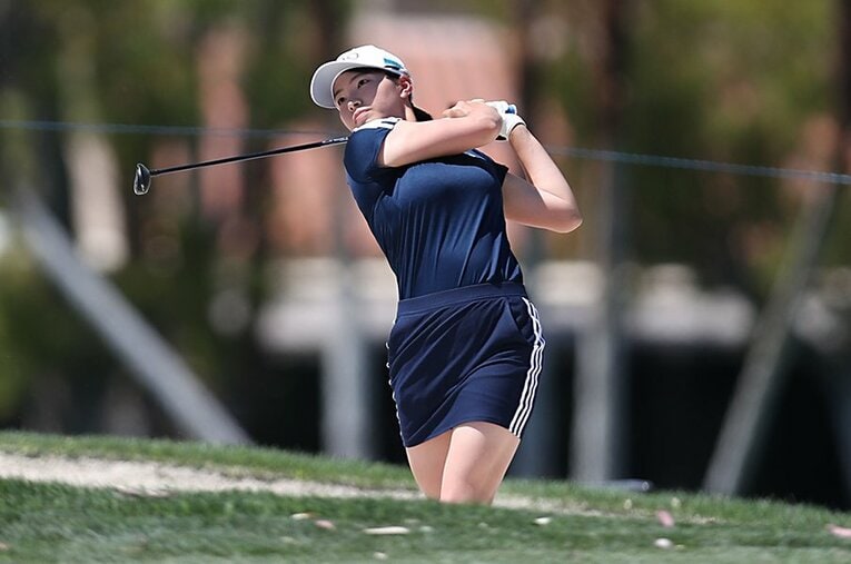 今季初メジャーとなった「ANAインスピレーション」では予選落ちを喫した渋野日向子 ／ photograph by Getty Images