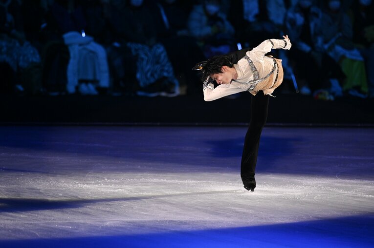 アイスショー「プロローグ」で演じた『ロミオ＋ジュリエット』　©Asami Enomoto