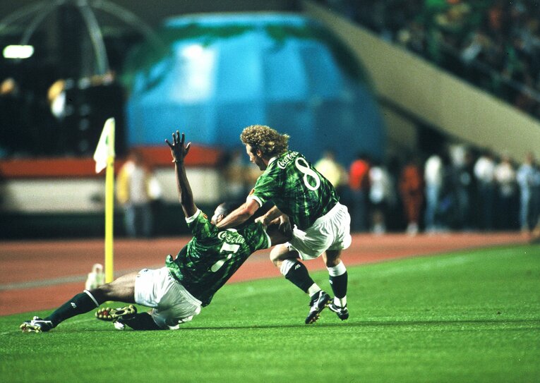 マイヤーとハンセン　©Sports Graphic Number