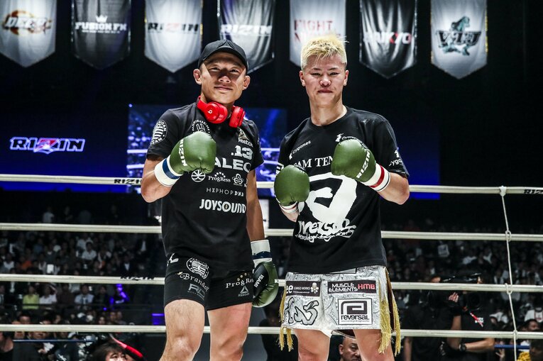 【アンケート10位】那須川天心vs.堀口恭司（2018年）©RIZIN FF Susumu Nagao