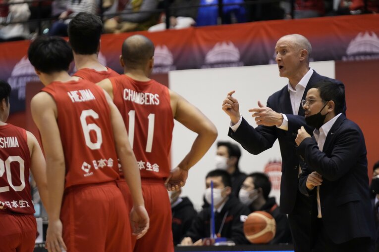 男子日本代表ヘッドコーチとして新たな歩みを進めるトム・ホーバス　©AP/AFLO