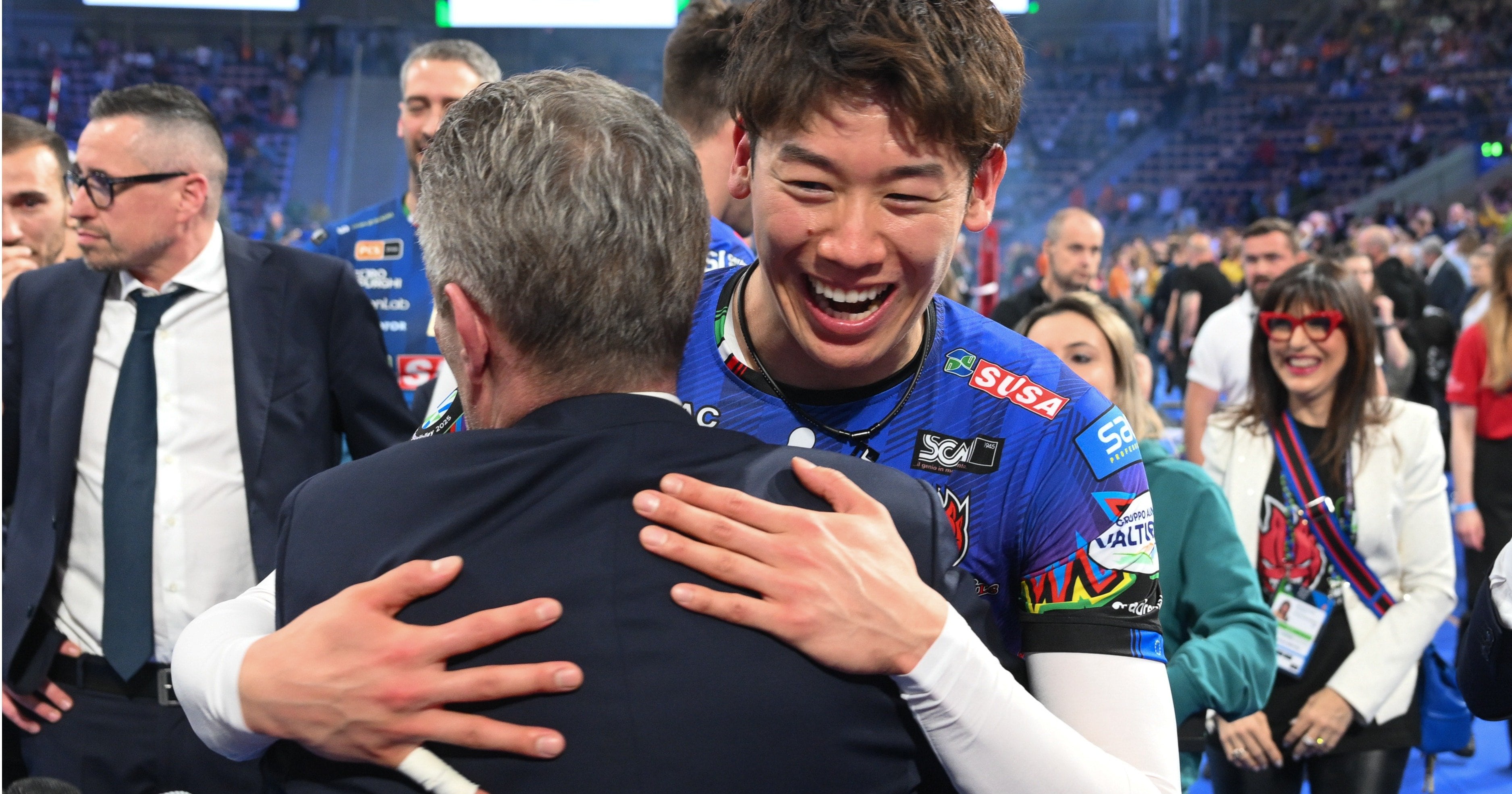 バレーボールイタリア代表 シモーネ・ジャネッリ選手サイン入り