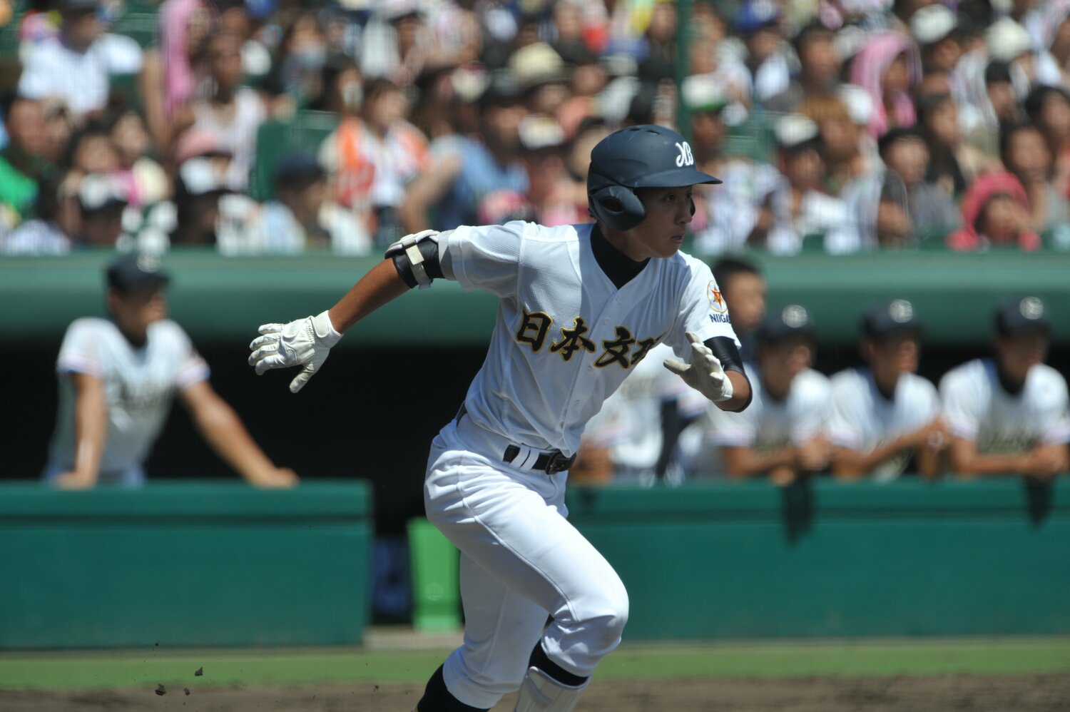 2009年日本文理のキャプテンを務めた中村大地　©︎BUNGEISHUNJU