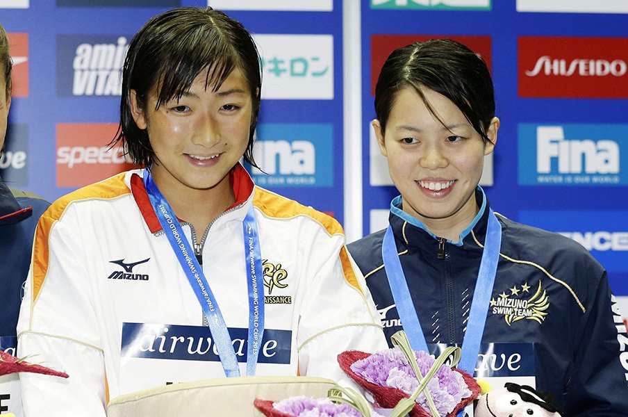 19年ぶりに中学生が日本新記録！15歳・池江璃花子は水泳女子の希望。＜Number Web＞ photograph by Kyodo News