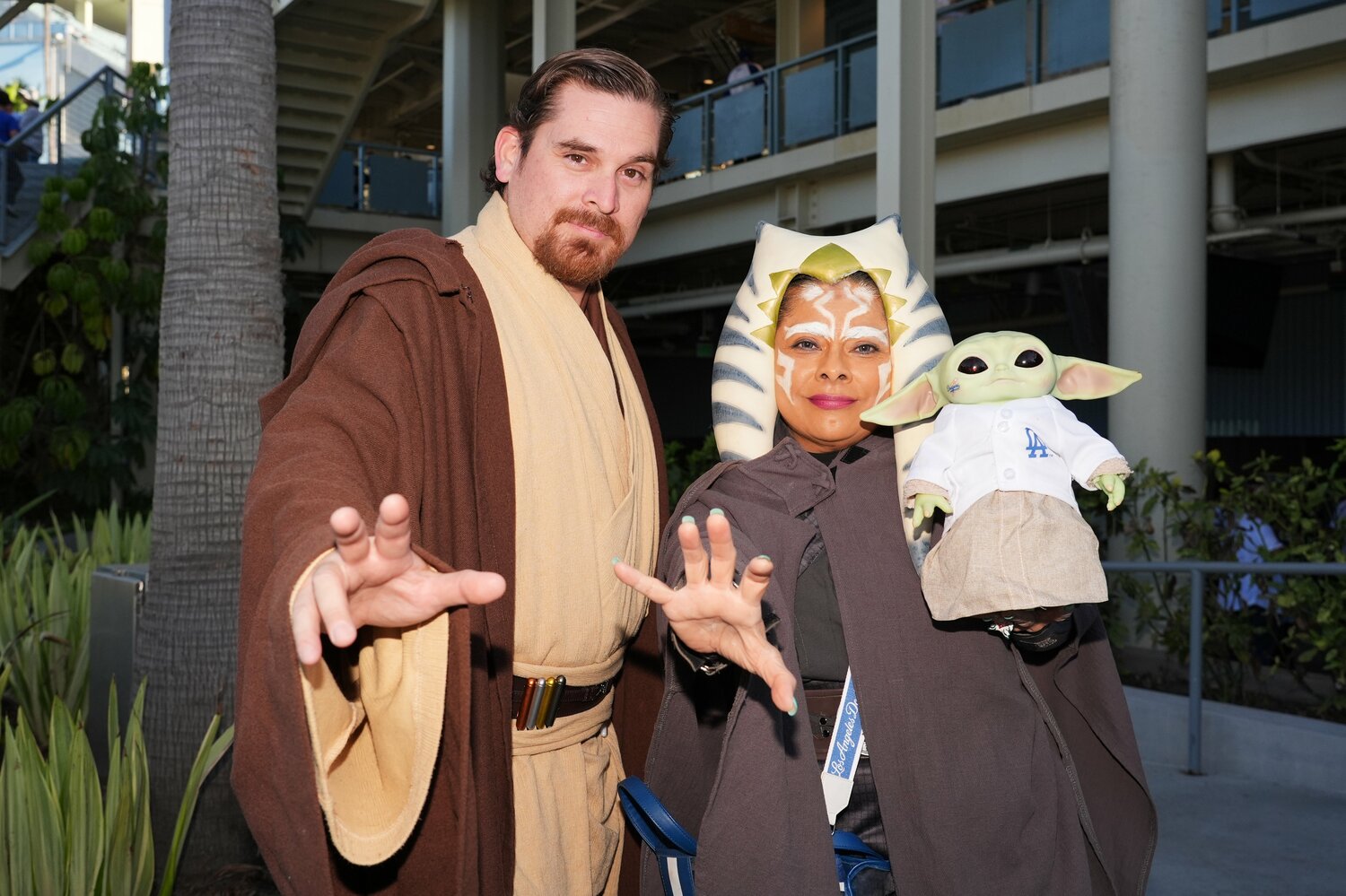 スター・ウォーズのコスプレをしたカリフォルニア在住の2人 ©︎Shizuka Minami