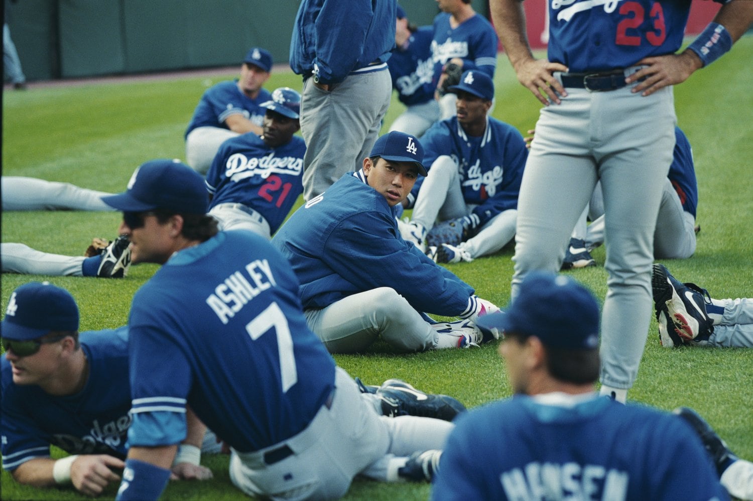 ドジャース時代の野茂英雄　©︎Koji Asakura