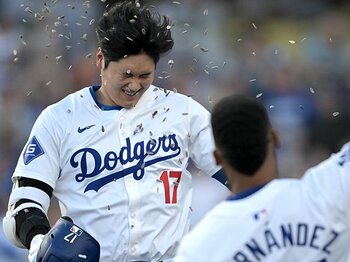 大谷翔平が“今の成績ペース”で狙えるのは三冠王でも連続本塁打王でもなく…ベッツやトラウトが達成済の大記録、さらに「過去5人だけの偉業」＜Number Web＞ photograph by Jayne Kamin-Oncea/Getty Images