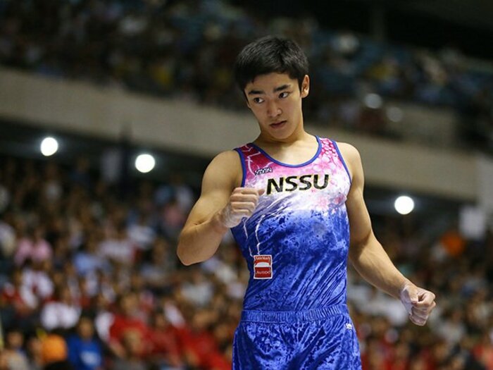 リオ五輪の体操団体をシミュレート。白井のゆかでリード、内村が決める！＜Number Web＞ photograph by AFLO