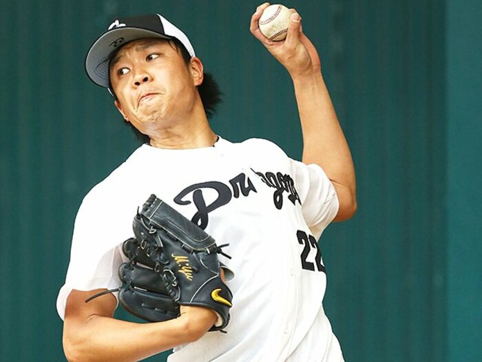 中日・大野のビッグマウスに異変？芽生えはじめたエースの自覚と目標。＜Number Web＞ photograph by NIKKAN SPORTS