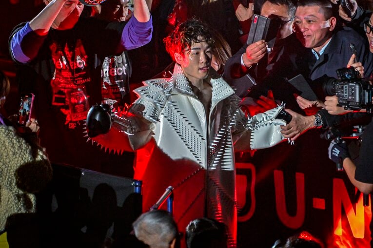 寺地拳四朗vs.ユーリ阿久井政悟。3月13日、両国国技館　©Takuya Sugiyama