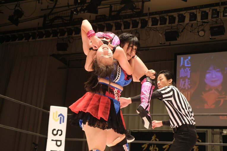 ディアナの“小学生レスラー”NENE　©Norihiro Hashimoto