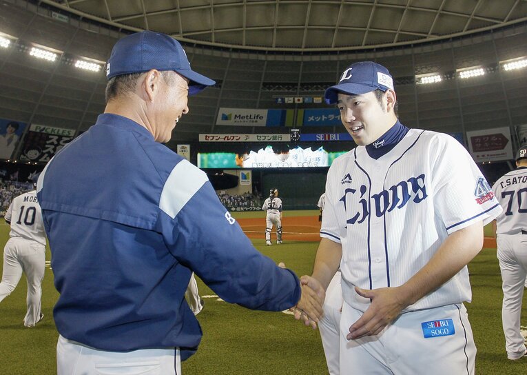 リーグ優勝に大きく貢献した西武でのラストシーズン©Kyodo News