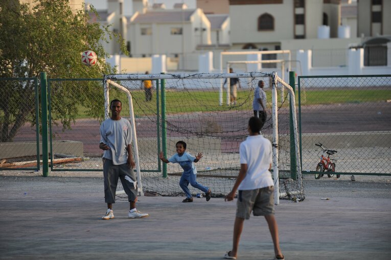 カタールの街中（2009年）　©Naoya Sanuki