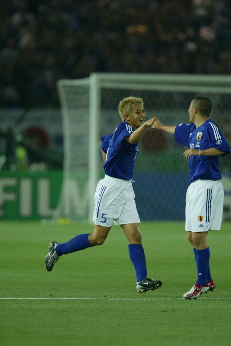 02年日韓W杯ロシア戦　©Naoya Sanuki