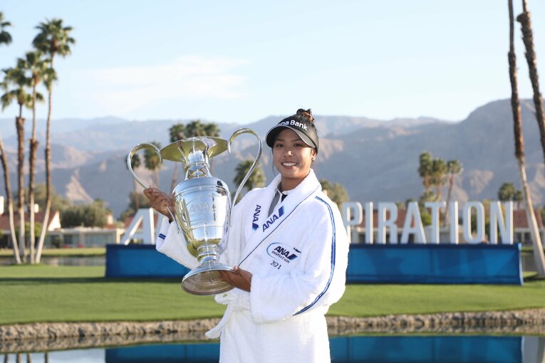 メジャー大会で米ツアー初優勝を飾ったタバタナキット（21歳）©︎Getty Images
