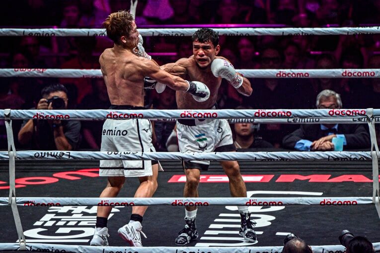 井上尚弥vs.ムロジョン・アフマダリエフ。9月14日、IGアリーナ　©Takuya Sugiyama