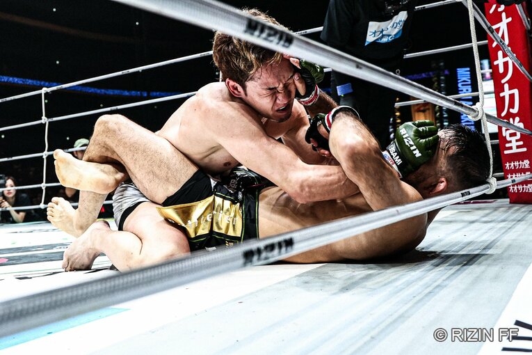 『超RIZIN.4』朝倉未来vs.クレベル・コイケ　©RIZIN FF