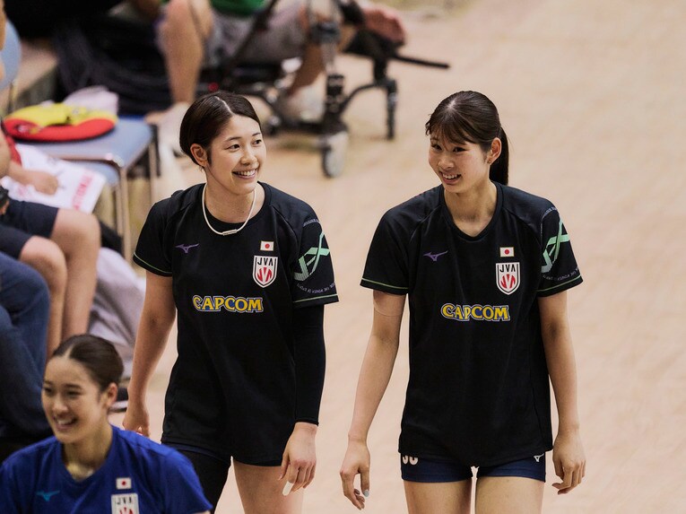 バレーボールネーションズリーグ 韓国戦　©︎Yuki Suenaga