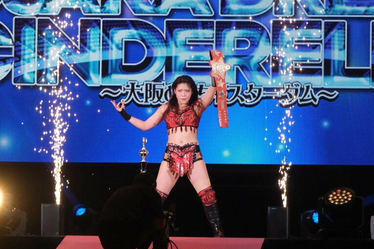 試合後の林下詩美