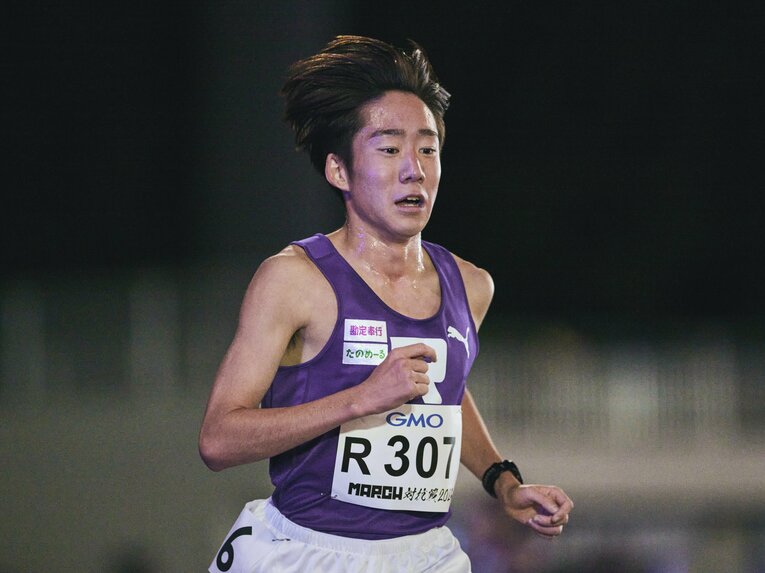 苦しい中にも収穫はあったという馬場（3年）　©Yuki Suenaga