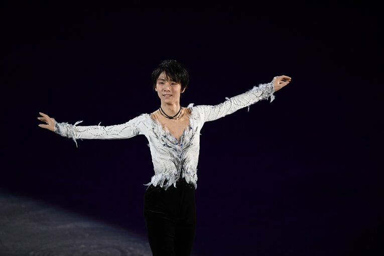 平昌五輪のエキシビション「notte stellata」©Asasmi Enomoto/JMPA
