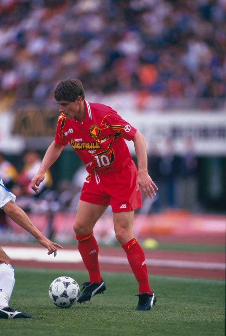 グランパス時代のストイコビッチ©KazuakiNishiyama