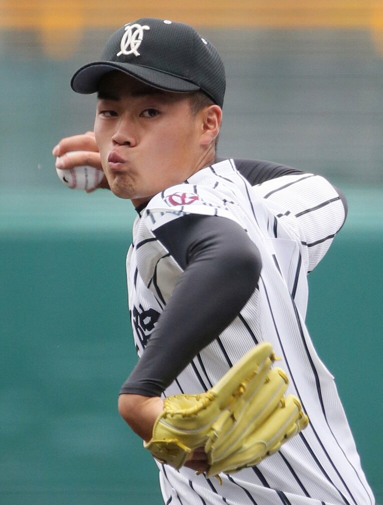 九州学院時代の伊勢　©︎JIJI PRESS