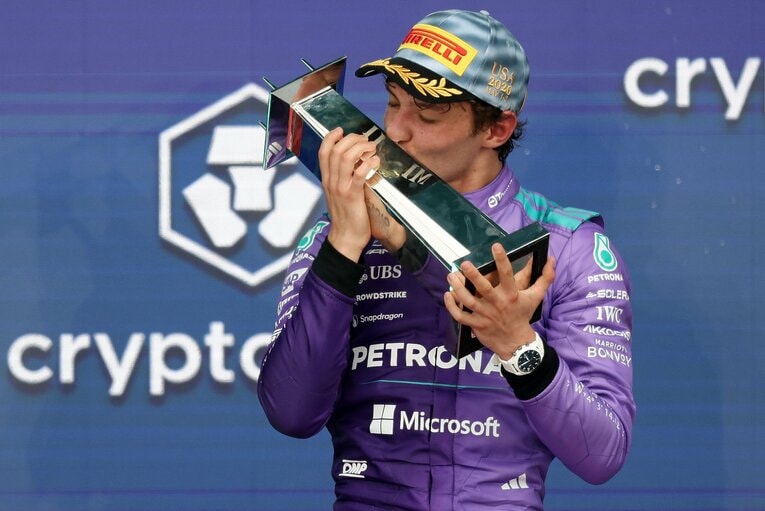 マイアミGPで今季3勝目を挙げたアントネッリ ／ photograph by Mercedes-Benz Grand Prix Limited