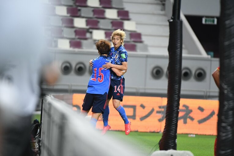 9月8日中国戦　©JMPA