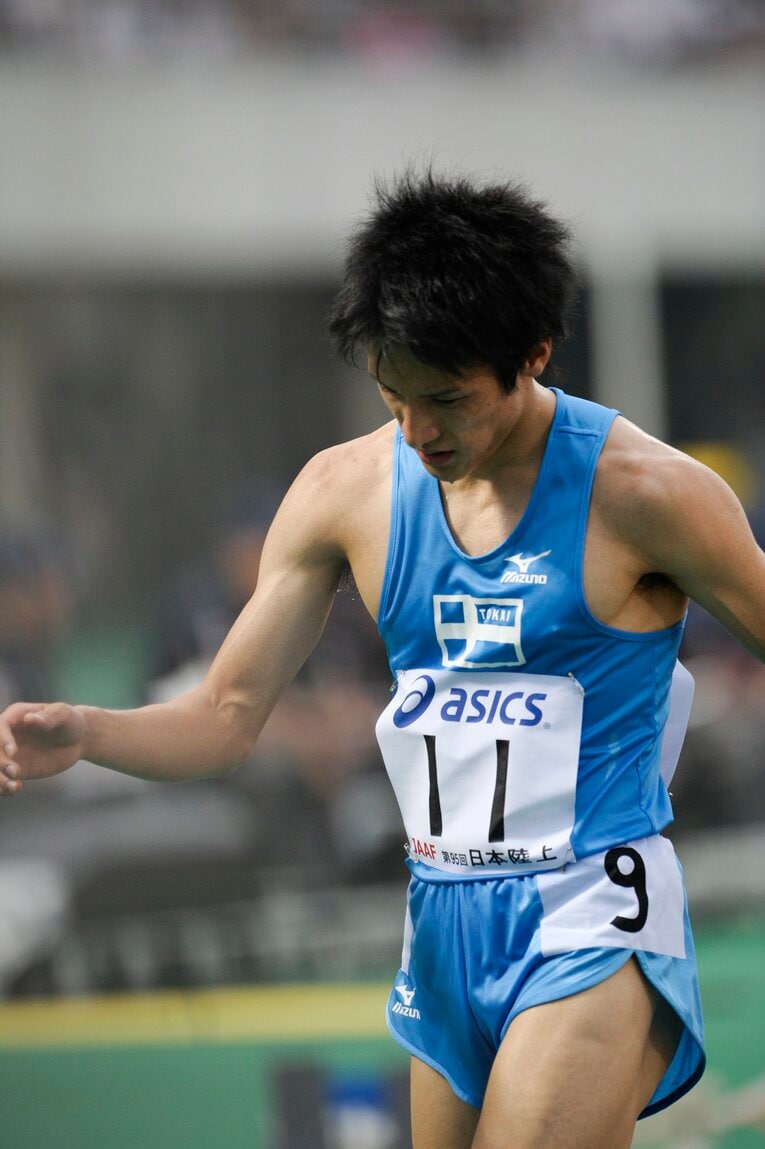 2011年の日本選手権　©BUNGEISHUNJU