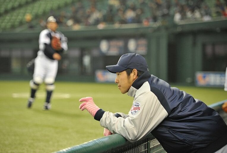 二軍教育リーグに出場する2010年の菊池雄星 ／ photograph by Hideki Sugiyama