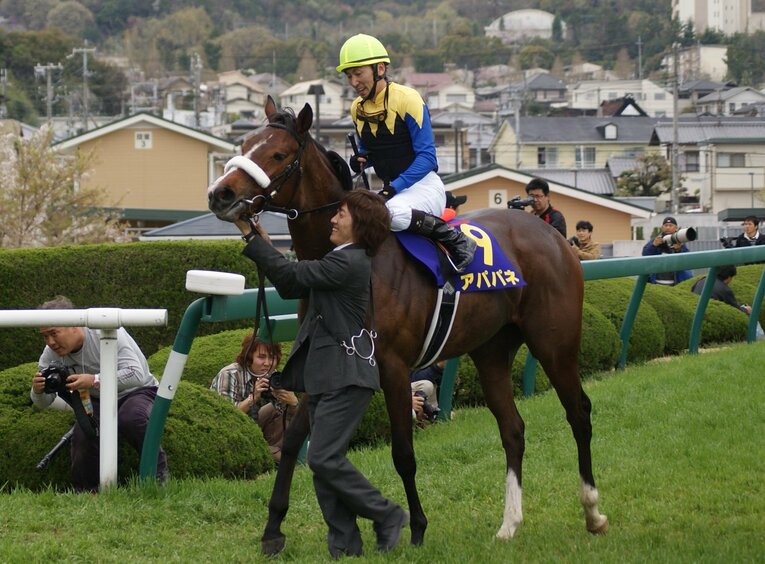 10年桜花賞を制したアパパネ