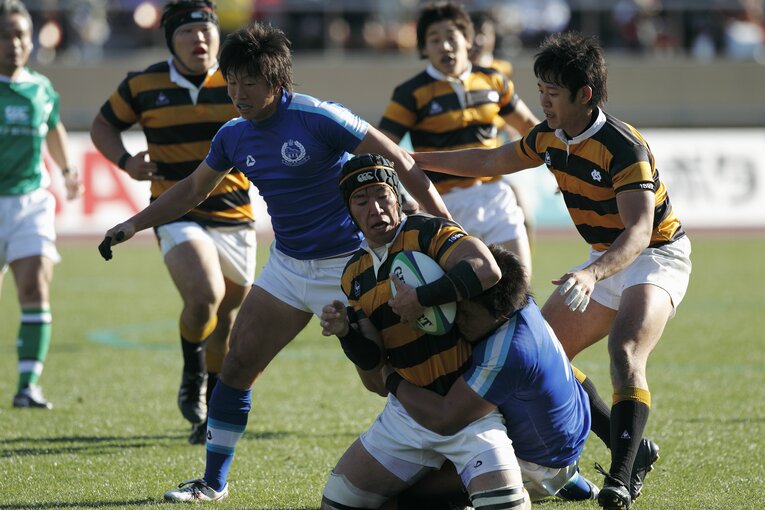 慶應大学時代の小澤直輝　©︎Tamon Matsuzono