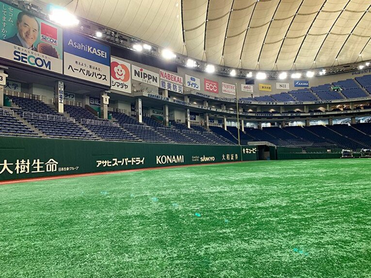 1日かけてプロ野球を遊び尽くし、東京ドームと選手の巨大さに驚く。(4)