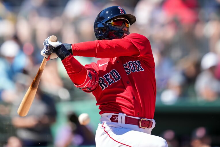 レッドソックス合流後の吉田　©Getty Images