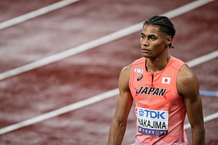 日本人として34年ぶりの決勝進出となった中島　©Nanae Suzuki