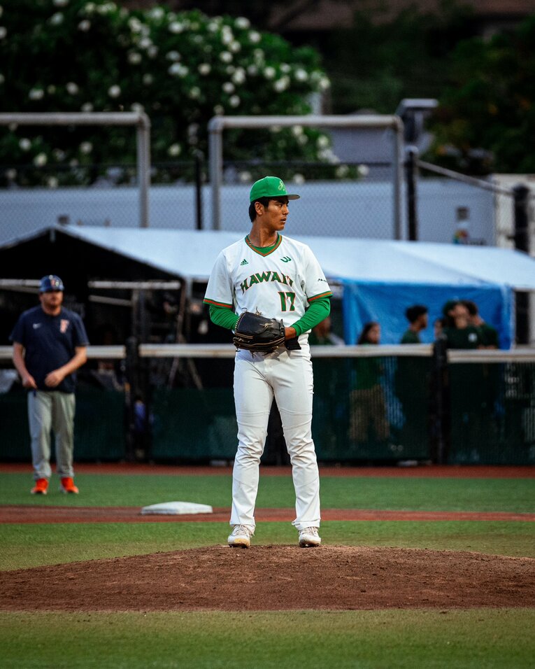 進学したハワイ大でも活躍した武元／ハワイ大野球部公式Xより