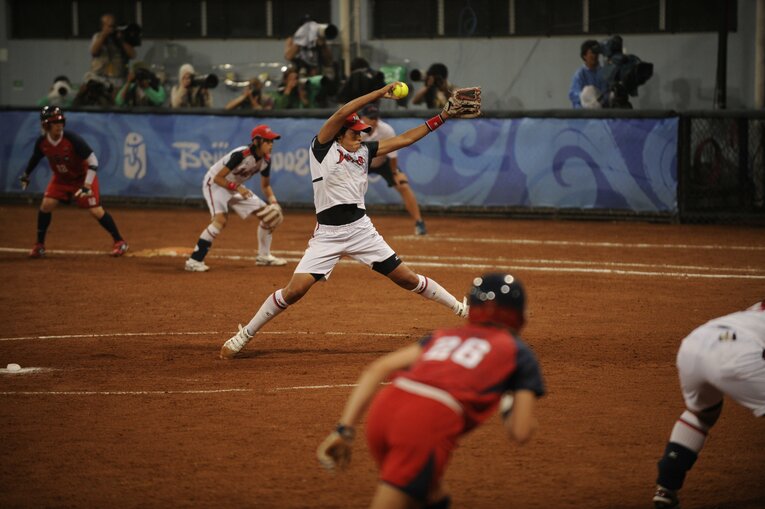 北京五輪での熱闘　©JMPA