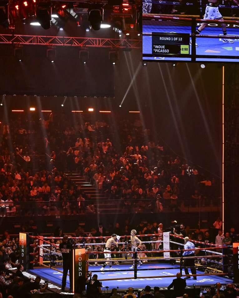 井上尚弥vs.アラン・ピカソ　©Hiroaki Finito Yamaguchi