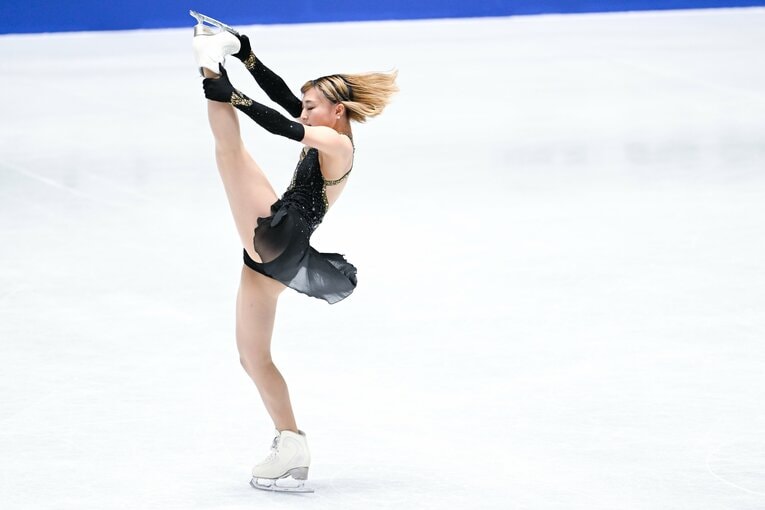 NHK杯、坂本花織のフリー演技　©︎Asami Enomoto