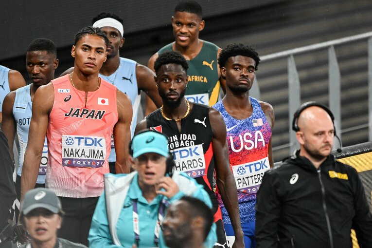 日本人として34年ぶりの決勝進出となった中島　©Nanae Suzuki