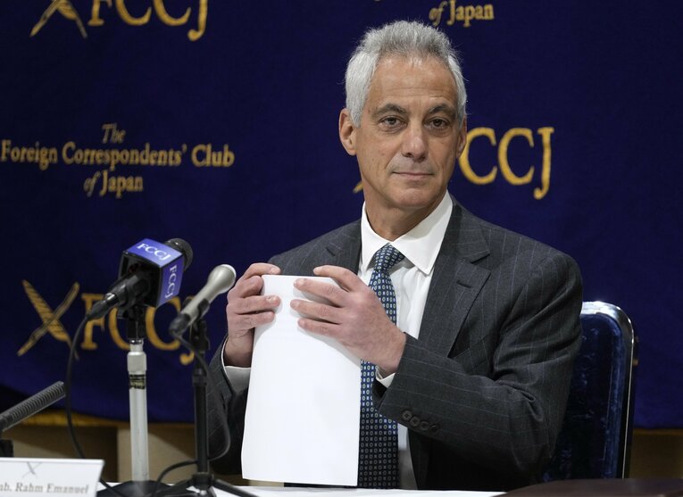 今年中に駐日米大使を退任する報道も出ているエマニュエル大使 ©Getty Images